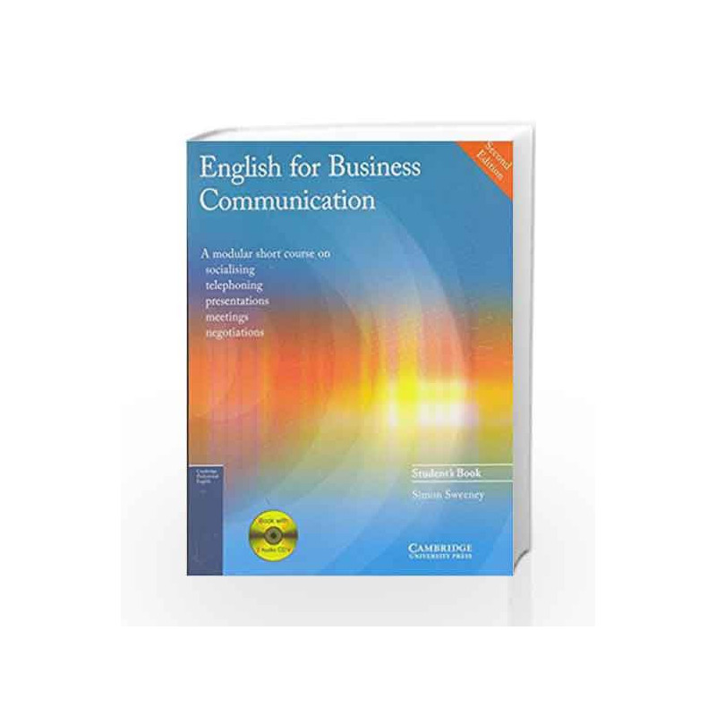 English for Business Communication Students Book with Audio CD Pack South Asian Edition by None Book-9781107400535