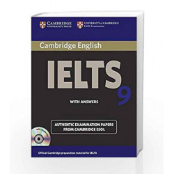 Cambridge English IELTS 9: with Answers and 2 Audio CDs: With Answers (with CD) by PRASAD Book-9781107644403