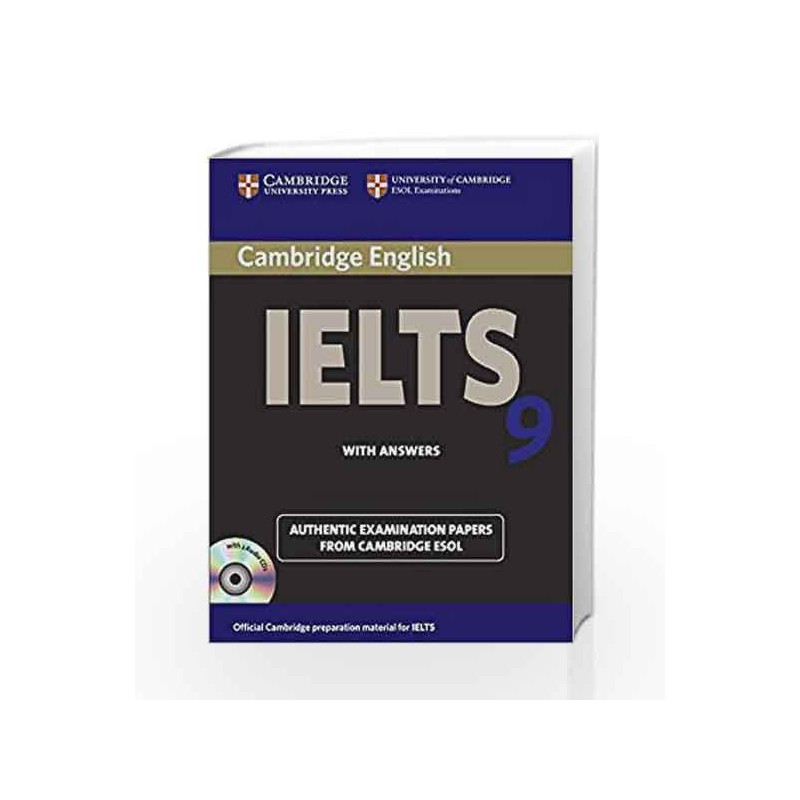 Cambridge English IELTS 9: with Answers and 2 Audio CDs: With Answers (with CD) by PRASAD Book-9781107644403