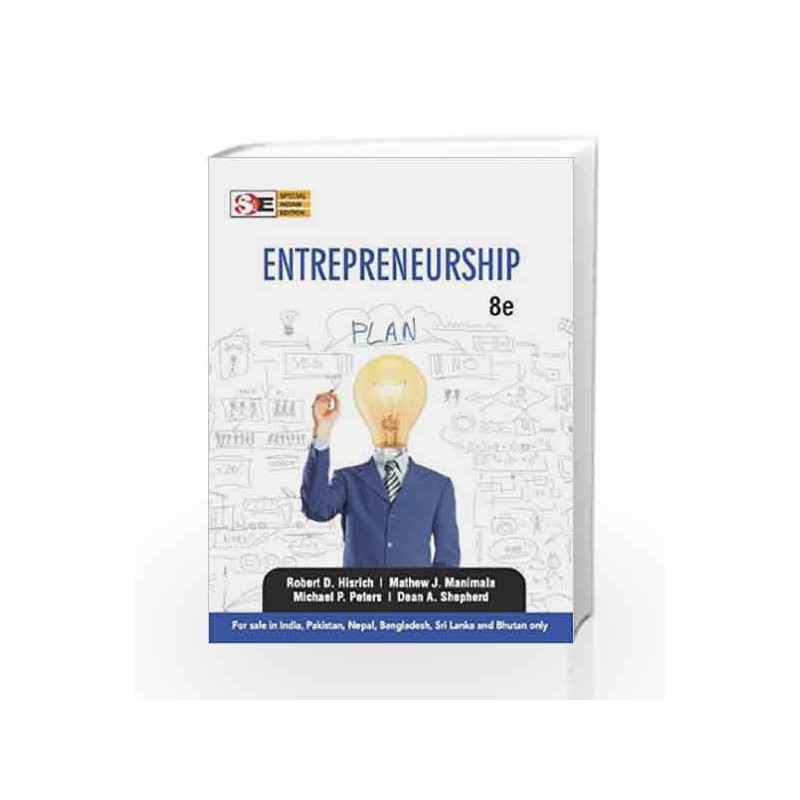 Entrepreneurship by Robert D. Hisrich Book-9781259001635