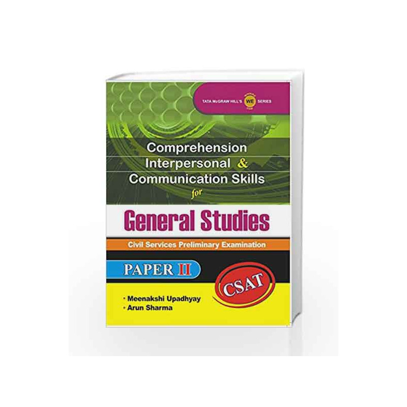 Comprehension -  Interpersonal and Communication Skills for Gs Paper II by ROBERT NOYES Book-9781259003653