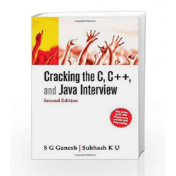 Cracking the C, C++ and Java Interview by S.G. Ganesh Book-9781259006098