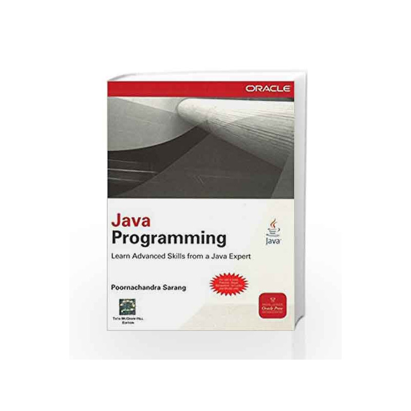Java Programming by Poornachandra Sarang Book-9781259025556