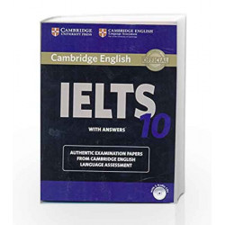 Cambridge IELTS 10 Student\'s Book with Answers (Book & CD) by Cambridge English Language Assessment Book-9781316509012