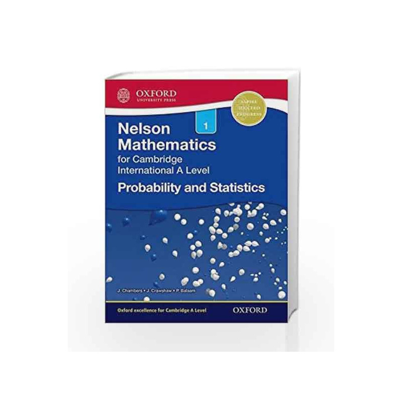 Nelson Probability and Statistics 1 for Cambridge International A Level by Crawshaw Book-9781408515624