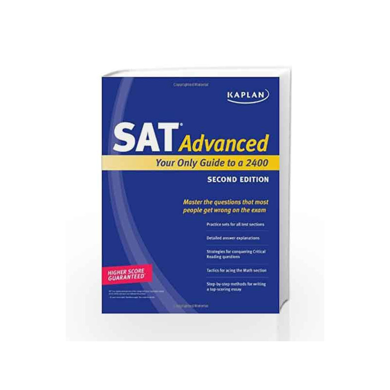 Kaplan SAT Advanced (Perfect Score Series) by Kaplan Book-9781419553400