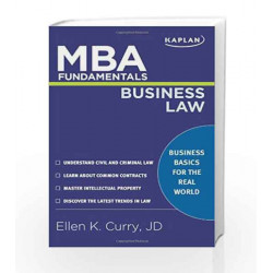 MBA Fundamentals Business Law (Kaplan MBA Fundamentals) by - Book-9781427796585