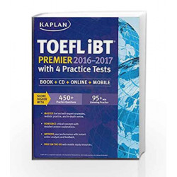 TOEFL IBT PREMIER 2016-2017 PB....Kaplan by Kaplan Book-9781506200248