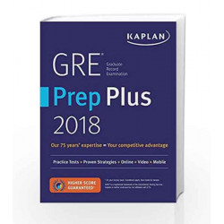 GRE Prep Plus 2018: Practice Tests + Proven Strategies + Online + Video + Mobile by PHILLIPS Book-9781506234403