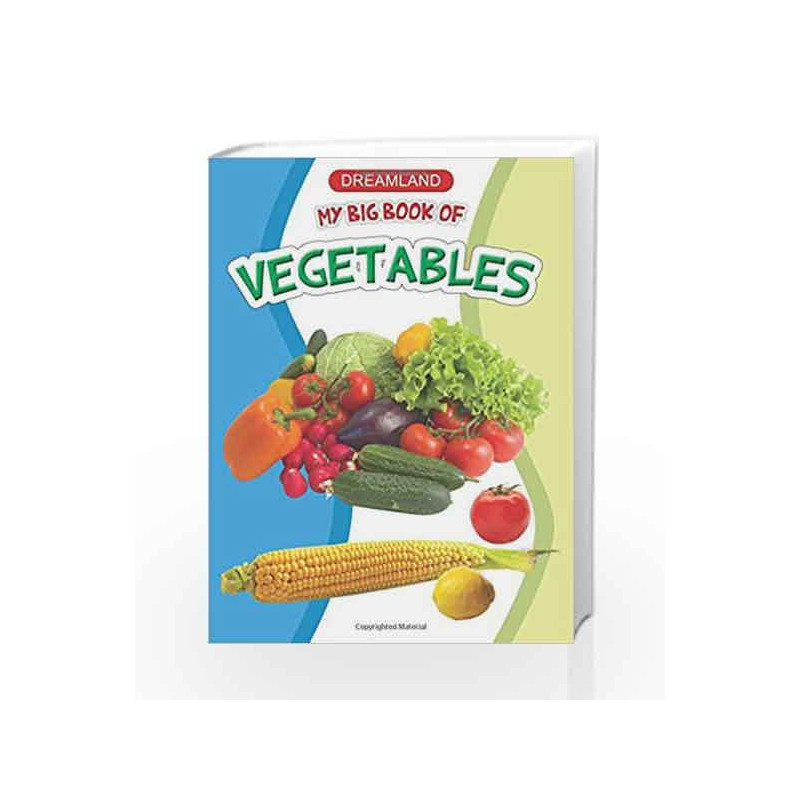 My Big Book Of Vegetables by Anuj Book-9781730110603