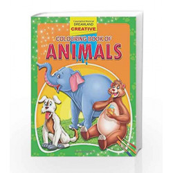 Animals (Creative Colouring Books) by Dreamland Publications Book-9781730166662