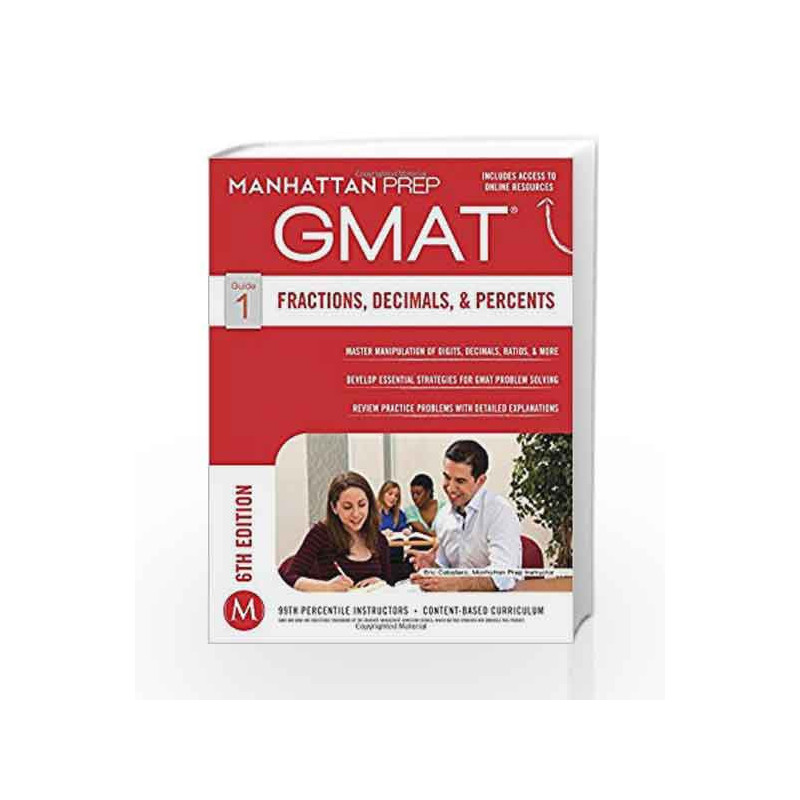 GMAT Fractions, Decimals, & Percents (Manhattan Prep GMAT Strategy Guides) by Manhattan Prep Book-9781941234020