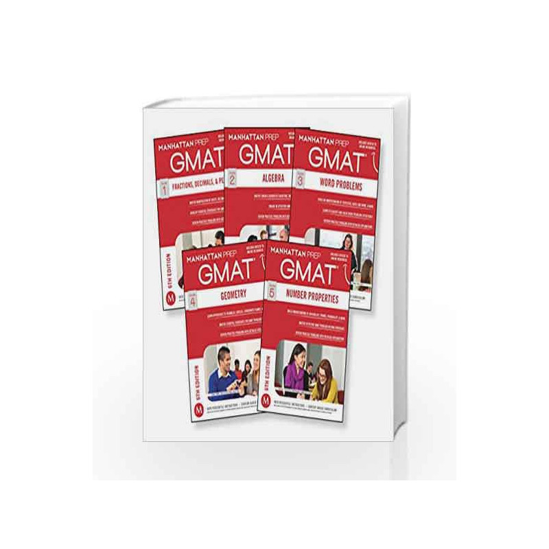 GMAT Quantitative Strategy Guide Set (Manhattan Prep GMAT Strategy Guides) by Manhattan Prep Book-9781941234112