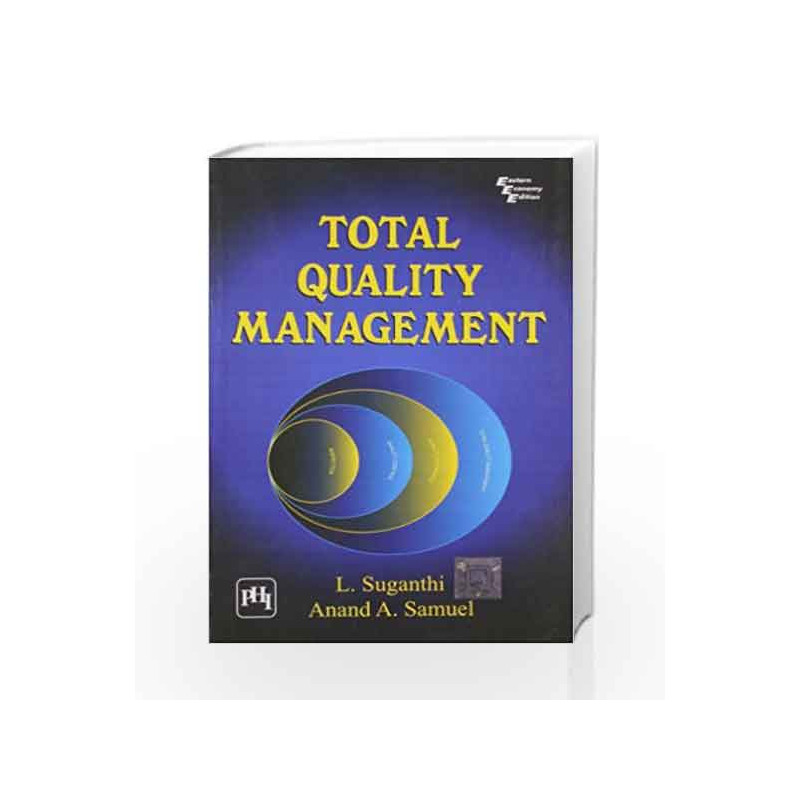 Total Quality Management by Suganthi L Book-9788120326552