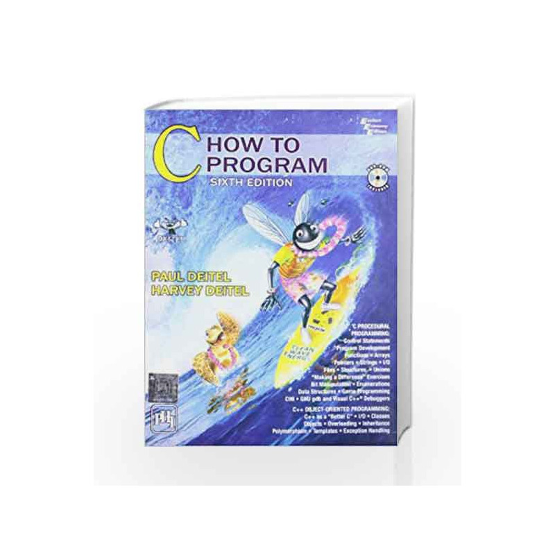 C How to Program by Deitel Paul Book-9788120340060