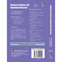 Business Statistics & Operations Research 3e book by Rajagopalan SP, Sattanathan R - Back Cover