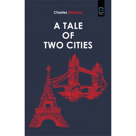 A TALES OF TWO CITIES book by Charles Dickens