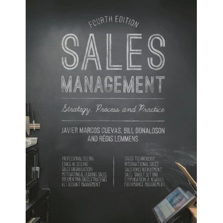Sales Management: Strategy, Process and Practice book by Bill Donaldson, Javier Marcos Cuevas