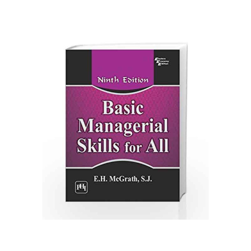 Basic Managerial Skills for All by Mcgrath E.H Book-9788120343146