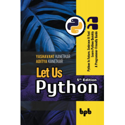 Let Us Python book by Kanetkar Y.P.