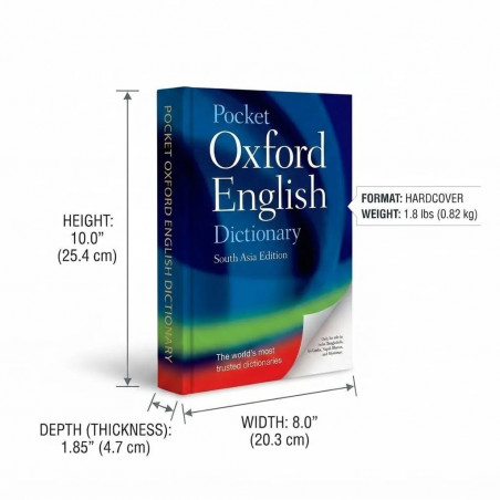 Oxford Pocket English Dictionary - 11th Edition | For Everyday Use | 2 Billion + Words book by Oxford Dictionaries