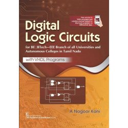 DIGITAL LOGIC CIRCUITS WITH VHDL PROGRAMS (PB 2024) FREE ACCESS TO VHDL PROGRAMS ON CBSiCENTRAL APP. book by A NAGOOR KANI