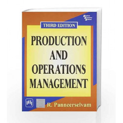 Production and Operations Management by Panneerselvam Book-9788120345553