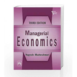 Managerial Economics by Yogesh Maheshwari Book-9788120346673