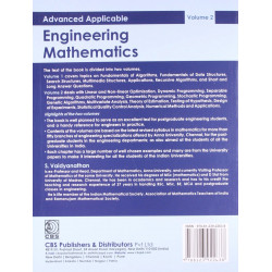 Advanced Applicable Engineering Mathematics: Volume 2 book by VAIDYANATHAN .S - Additional Image 3