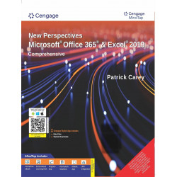 New Perspectives Microsoft® Office 365® & Excel® 2019 Comprehensive with MindTap book by Patrick Carey