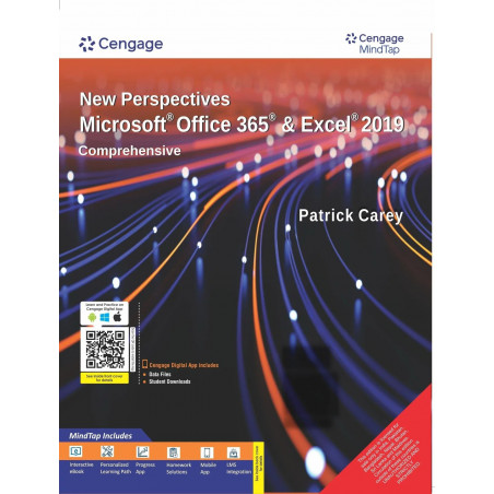 New Perspectives Microsoft® Office 365® & Excel® 2019 Comprehensive with MindTap book by Patrick Carey
