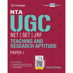 NTA UGC NET Paper I (Teaching and Research Aptitude) book by Vineet Pandey