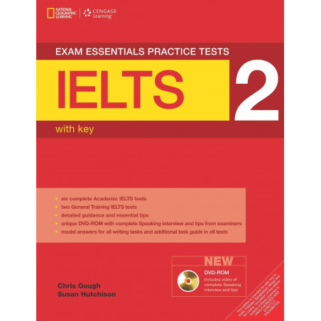 EXAMS ESSENTIALS PRACTICE TESTS IELTS LEVEL 2: WITH KEY, 1/E book by Chris Gough, Susan Hutchinson