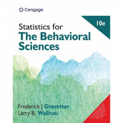 Statistics for the Behavioral Sciences, 10th Edition book by Frederick J Gravetter/Larry B. Wallnau - Back Cover