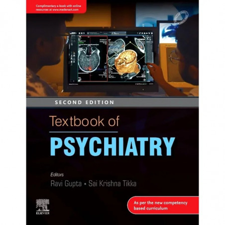 TEXTBOOK OF PSYCHIATRY WITH ACCESS CODE 2ED (PB 2025) book by Ravi Gupta, Sai Krishna Tikka