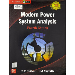 MODERN POWER SYSTEM ANALYSIS, 4TH EDN book by D.P. Kothari, I Nagrath