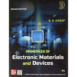 PRINCIPLES OF ELECTRONIC MATERIALS AND DEVICES book by S. O. Kasap - Back Cover