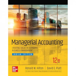 Managerial Accounting | 12th Edition book by Ronald W. Hilton, David E. Platt - Back Cover