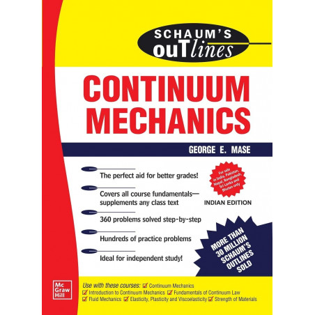 SCHAUM'S OUTLINE OF CONTINUUM MECHANICS book by George E. Mase