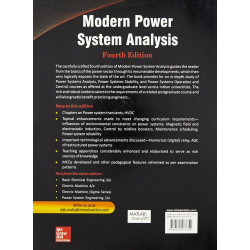 MODERN POWER SYSTEM ANALYSIS, 4TH EDN book by D.P. Kothari, I Nagrath - Additional Image 3