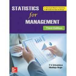 STATISTICS FOR MANAGEMENT, 3 EDITION book by T N Srivastava, Shailaja Rego