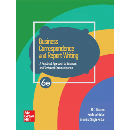 BUSINESS CORRESPONDENCE AND REPORT WRITING, 6TH EDITION book by R C Sharma, Krishna Mohan