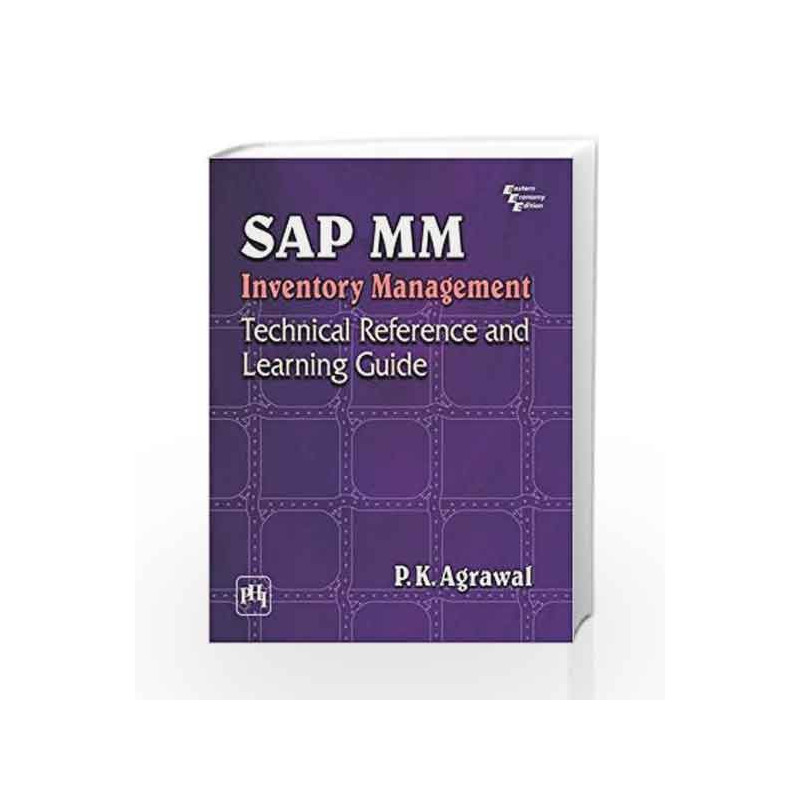 SAP MM Inventory Management by P. K. Agrawal Book-9788120349766