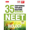 MTG 35 Years NEET Previous Year Solved Question Papers with NEET Chapterwise Topicwise Solutions - Biology For NEET Exam 202…