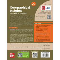 Geographical Insights (India & World), 2e by Bhumika Saini (IRS) & Pankaj Garg (IFS) for UPSC 2026 | 10 Years' Prelims Quest… -
