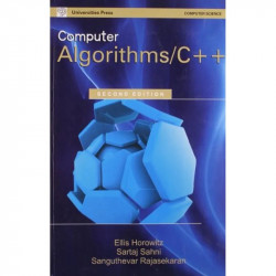 COMPUTER ALGORITHMS / C++ book by Sahni Horowitz - Back Cover