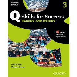 Q SKILLS FOR SUCCESS 2E: LEVEL 3 READ AND WRITE SB WITH IQ ONLINE book by Colin S. Ward, Margot F. Gramer