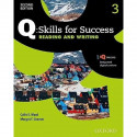 Q SKILLS FOR SUCCESS 2E: LEVEL 3 READ AND WRITE SB WITH IQ ONLINE book by Colin S. Ward, Margot F. Gramer - Back Cover
