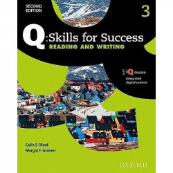 Q SKILLS FOR SUCCESS 2E: LEVEL 3 READ AND WRITE SB WITH IQ ONLINE book by Colin S. Ward, Margot F. Gramer - Back Cover