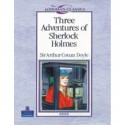 LC: Three Adventures of Sherlock Holmes book by Sir Arthur Conan Doyle - Back Cover